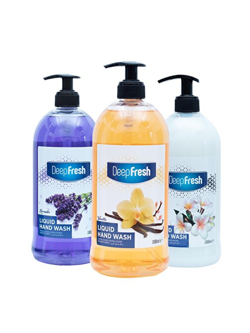 Deep Fresh Sıvı Sabun Karma Paket 3 x 1 lt