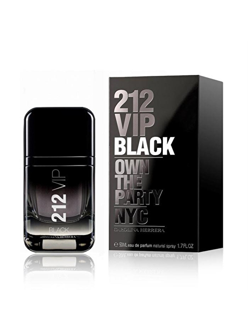 Carolina Herrera Carolına Herrera 212 Vıp Black Erkek EDP Aromatik Erkek Parfüm 50 ml