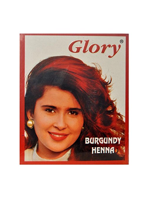 Glory Glory Kızıl Hint Kınası (Burgundy Henna) 10 Gr Paket