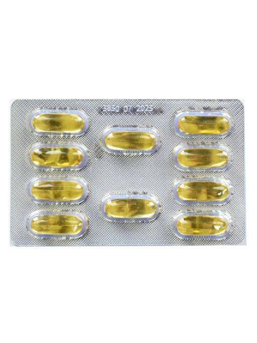 Shiffa Home D3 ve K Vitamini Yumuşak 1300 Mg x 30 Kapsül
