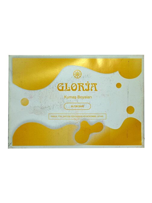 Gloria Naylon Toz Kumaş Boyası Sarı 10 gr