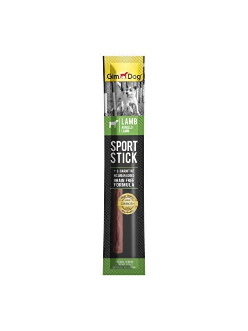 Gimdog Sport Sticks Kuzu Etli Köpek Ödül Çubuğu 12 gr