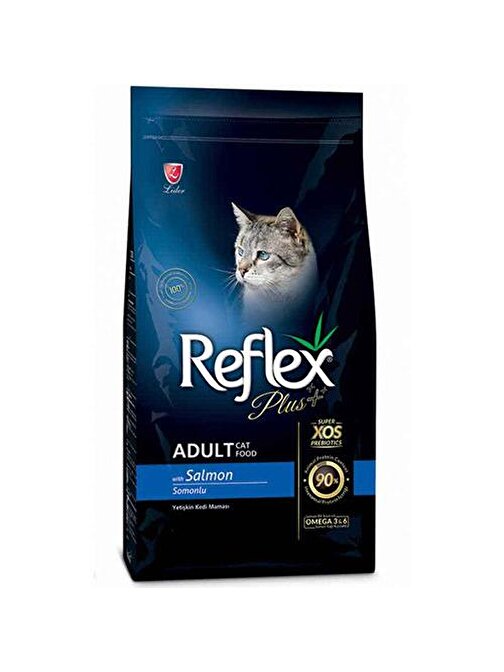 Reflex Plus Somonlu Yetişkin Kedi Maması 15 Kg