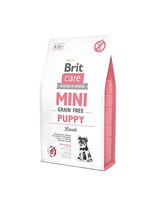 Brit Care Grain Free Mini Puppy Hypoallergenic Tahılsız Kuzulu Yavru Köpek Maması 2 Kg