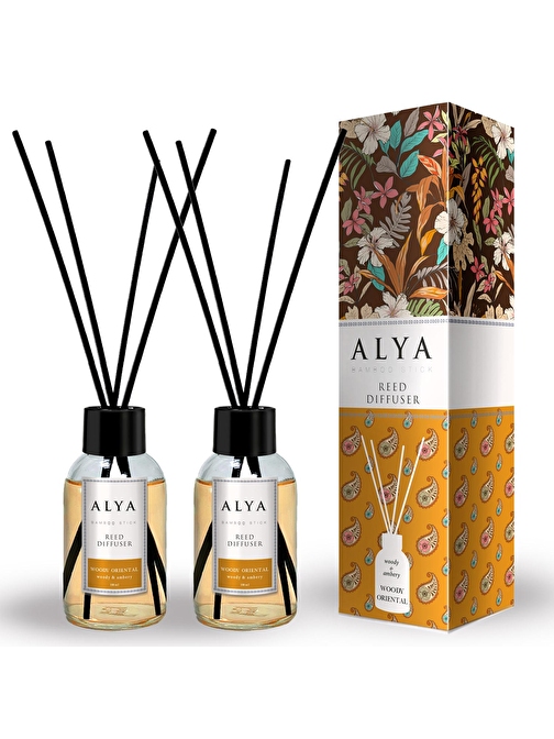 Alya Bambu Çubuklu Oda Kokusu Woody Oriental 100 ml x 2 adet