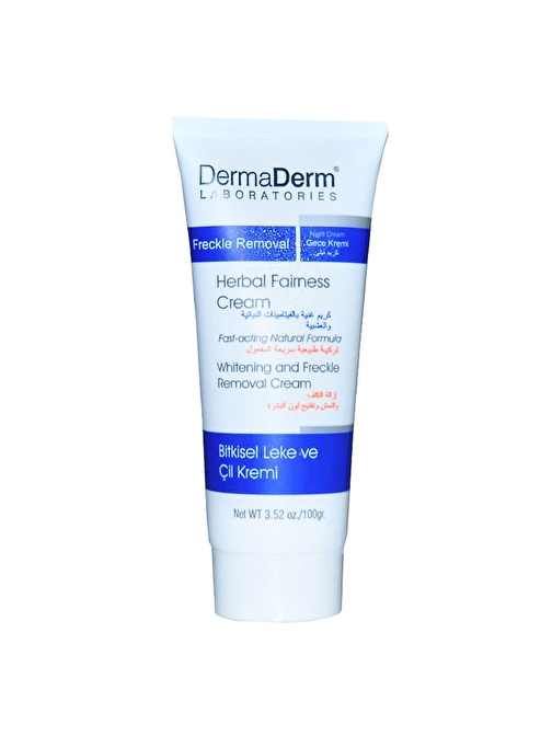 DermaDerm Leke Giderici Cilt Beyazlatıcı Gece Kremi 100 ml