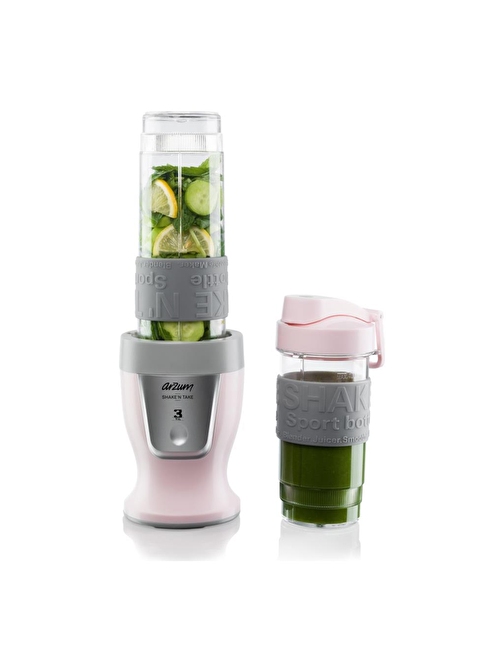 Arzum AR1032 Shake’N Take 300 W Kişisel Blender Pembe