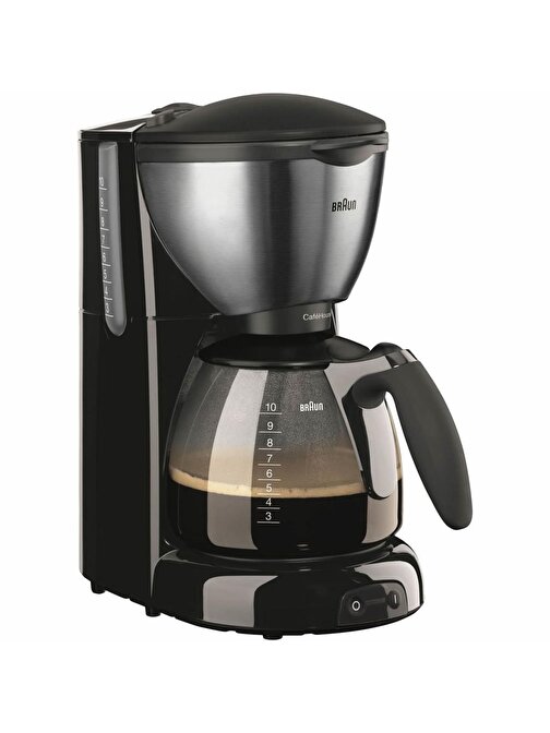 Braun KF570 CafeHouse 10 Fincan Kapasiteli 1100 W Filtre Kahve Makinesi Siyah