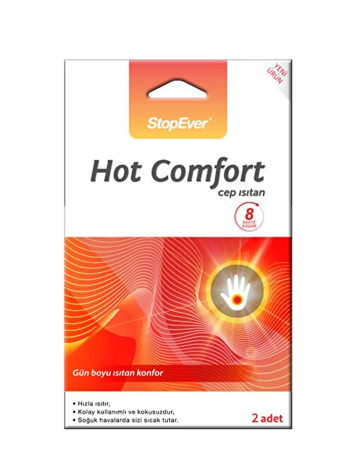 StopEver Hot Comfort El Isıtan 1x2
