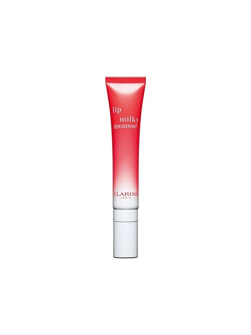 Clarins Lip Milky Mousse 01 Strawberry 10 ml Dudak Parlatıcısı