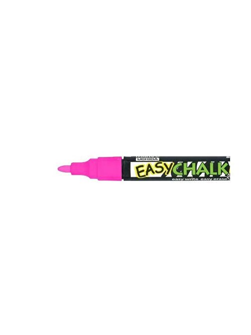 Marvy Easy Chalk Marker Sıvı Tebeşir Kalemi FOSFORLU PEMBE