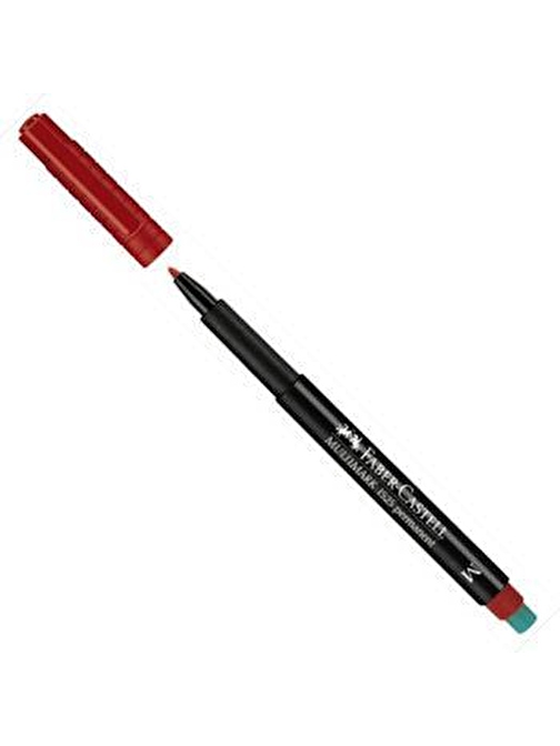 Faber Castell Multimark 1525 M Permanent Asetat Kalemi 1.0 mm Kırmızı