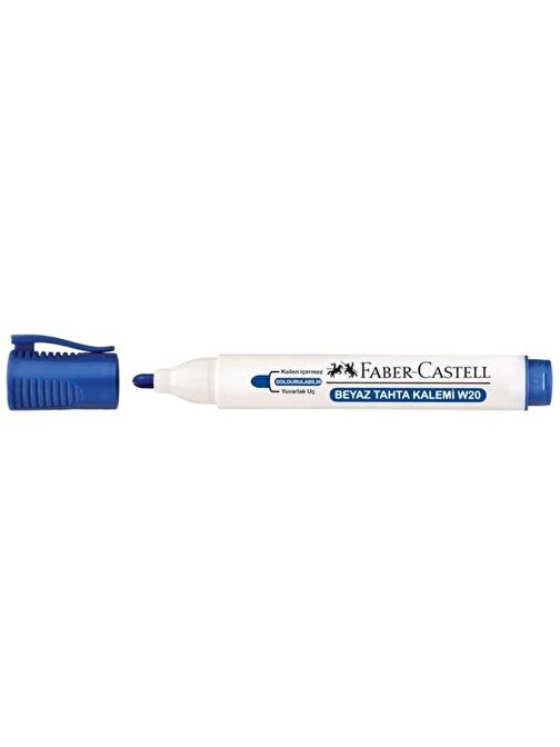 Faber Castell Doldurulabilir Beyaz Tahta Kalemi Mavi