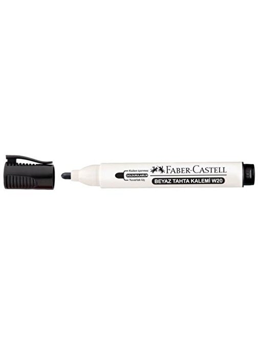Faber Castell Doldurulabilir Beyaz Tahta Kalemi Siyah