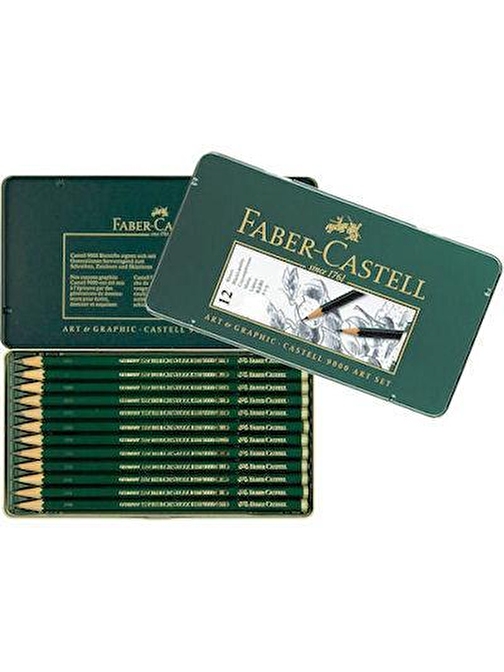 Faber Castell 9000 Dereceli Kalem Art Set 8B-2H