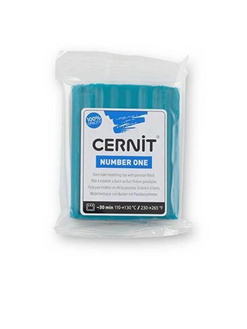 Cernit Number One Polimer 230 Ördek Set Yenilebilir Kil 56 gr Mavi