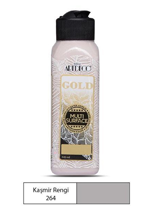 Artdeco Gold Multi Surface Su Bazlı Akrilik Boya 140 Ml Şişe 1 Adet 264 Kaşmir Rengi