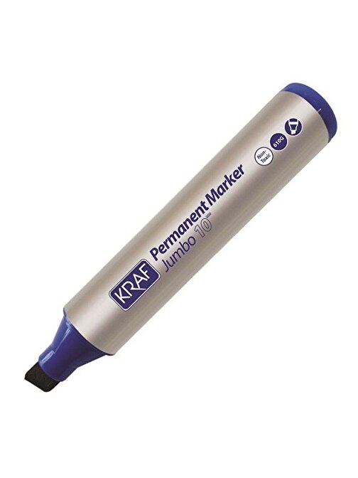 Kraf Jumbo Permanent Marker Kalemi 10 mm Mavi