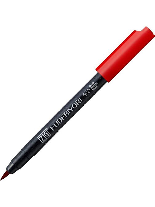 Zig Fudebiyori Brush Pen Fırça Uçlu Kalem 22 Carmıne Red