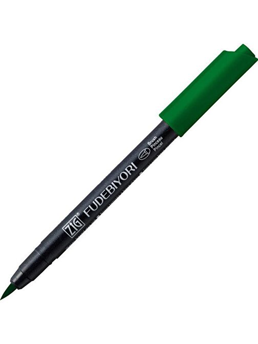 Zig Fudebiyori Brush Pen Fırça Uçlu Kalem 40 Green
