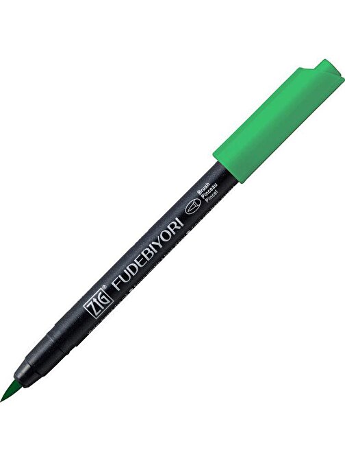 Zig Fudebiyori Brush Pen Fırça Uçlu Kalem 48 Emerald Green