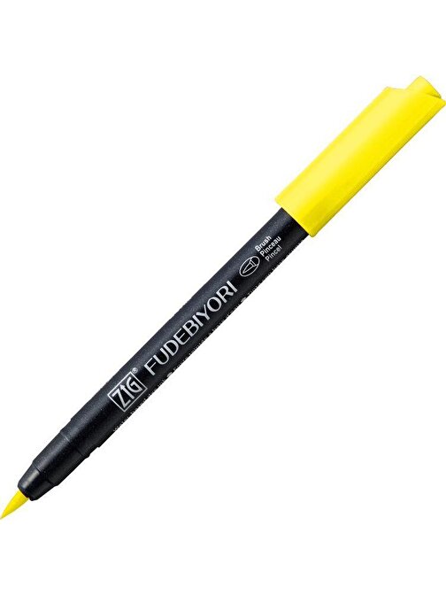 Zig Fudebiyori Brush Pen Fırça Uçlu Kalem 51 Lemon Yellow