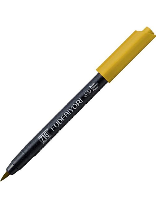 Zig Fudebiyori Brush Pen Fırça Uçlu Kalem 63 Ochre