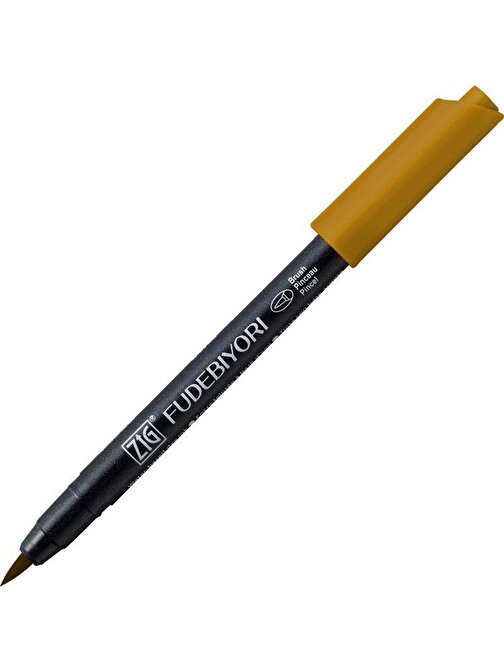 Zig Fudebiyori Brush Pen Fırça Uçlu Kalem 66 Dark Oatmeal