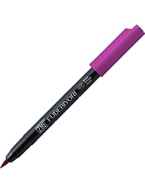 Zig Fudebiyori Brush Pen Fırça Uçlu Kalem 82 Purple
