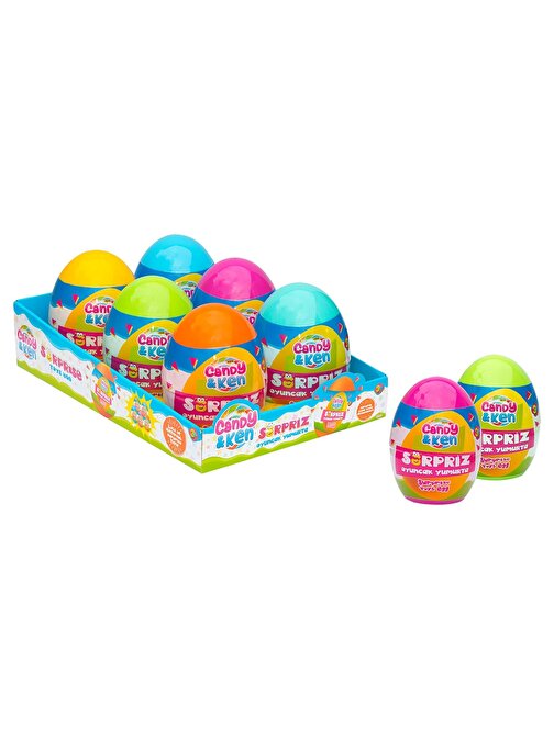 Dede Eğitici Oyuncak Sürpriz Yumurta Büyük Renkli 0 - 12 Ay