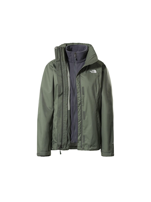 The North Face W Evolve ii Tri Jkt Kadın Outdoor Montu NF00CG562521 Yeşil