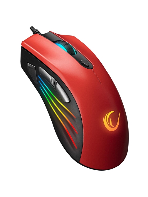 Rampage SMX-R33 Limbo RGB 6400 DPI Kablosuz 3D Kırmızı Siyah Optik Led Gaming Mouse