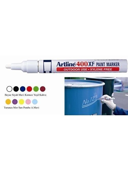 Artline EK400XF Paint Markör Siyah