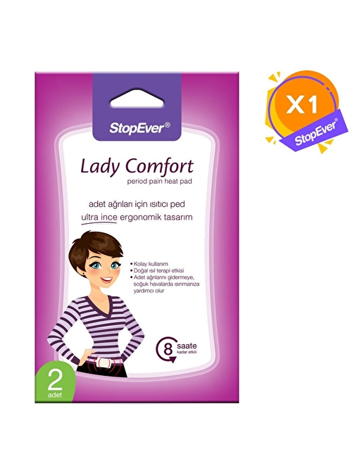 StopEver Lady Comfort Isıtıcı Ped - 1x2 Adet