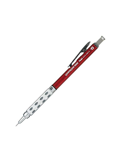 Pentel Graphgear 1000 0.5 Mm Mekanik Kurşun Kalem Kırmızı Pg1015C-Bx