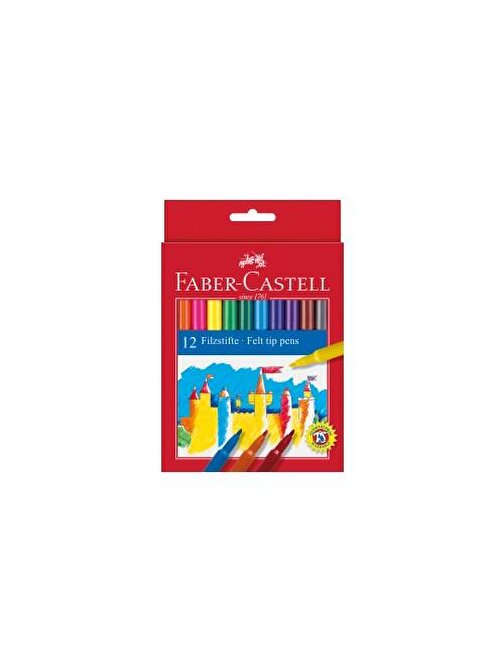 Faber-Castell UniColor Keçeli Kalem 12'li