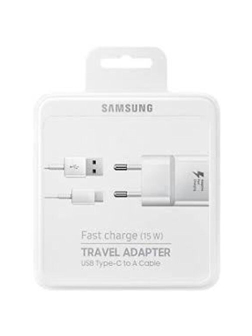 Samsung TA20 5V 2.9A Type-C USB C Hızlı Seyahat Şarj Cihazı Beyaz