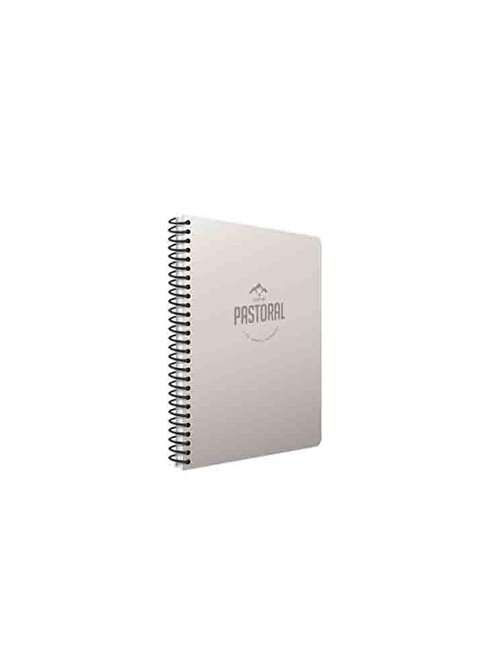 Gıpta Pastoral 72 Yaprak. A4 Spiralli Pp. Kapak Defter Çizgisiz-Düz