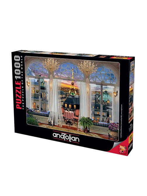 Anatolian 1091 Paris Teras Manzarası 1000 Parça Puzzle