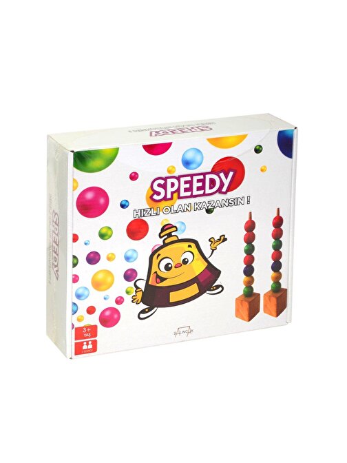 Hobi Eğitim Dünyası Speedy 384 Yarışma Eğlence Kutu Oyunu 3 Yaş