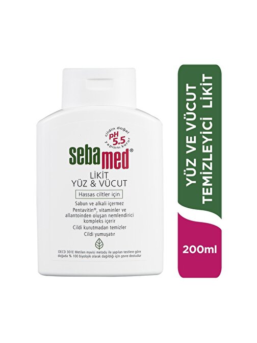 Sebamed Lıkıd Yüz & Vücut 200 Ml