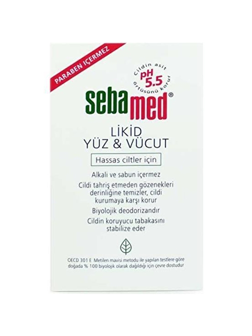 Sebamed Lıkıd Yüz & Vücut 200 Ml X 2