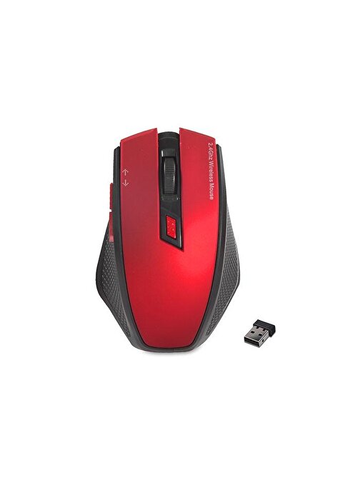 Everest SMW-777 2.4GHz Kablosuz 3D Kırmızı Optik Mouse