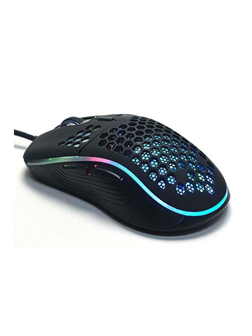 Hytech HY-X6 Story Kablolu Siyah Led Işıklı Gaming Mouse