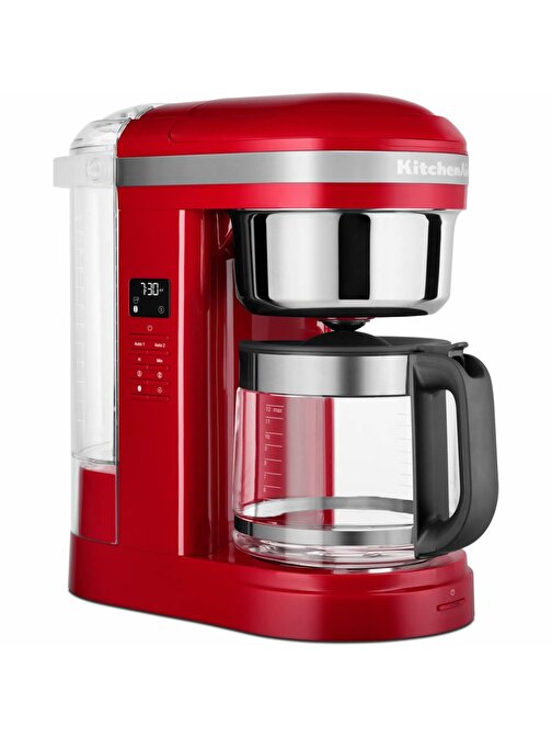KitchenAid 5KCM1209EER 12 Fincan Kapasiteli 1100 W Filtre Kahve Makinesi Kırmızı
