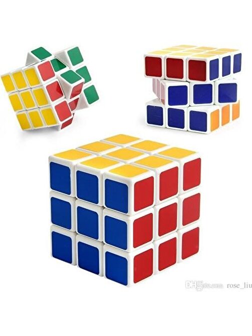 Can Oyuncak Magic Cube 1 Kalite 3x3 Çıkmaz Boyalı Zeka Küpü Zeka Akıl Oyunları