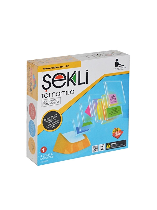 Redka - Kumtoys 5258 Redka Şekli Tamamla +4 Yaş