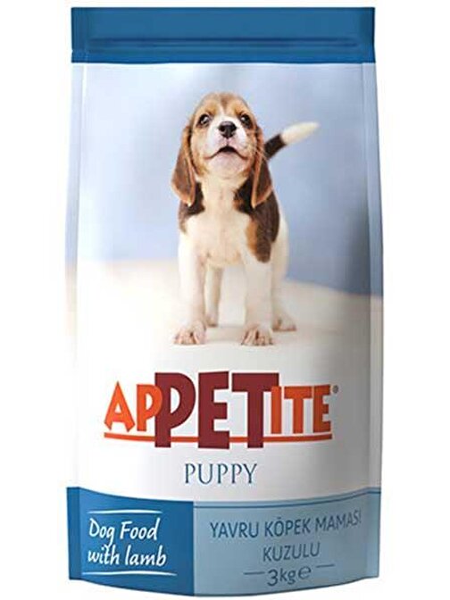 Appetite Puppy Kuzulu Yavru Köpek Mamasi 3Kg