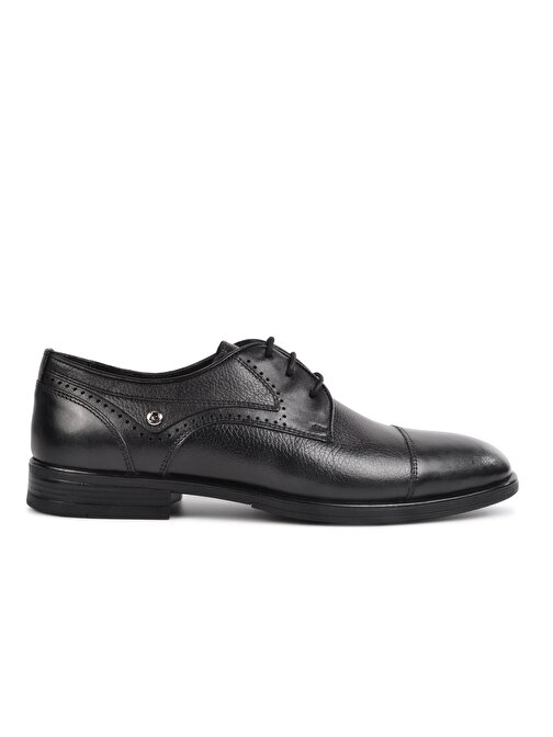 Pierre Cardin 63399 Siyah Hakiki Deri Erkek Klasik Ayakkabı