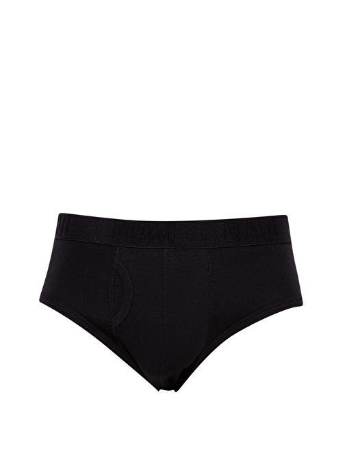 Mavi - Siyah Basic Slip Boxer 092445-900